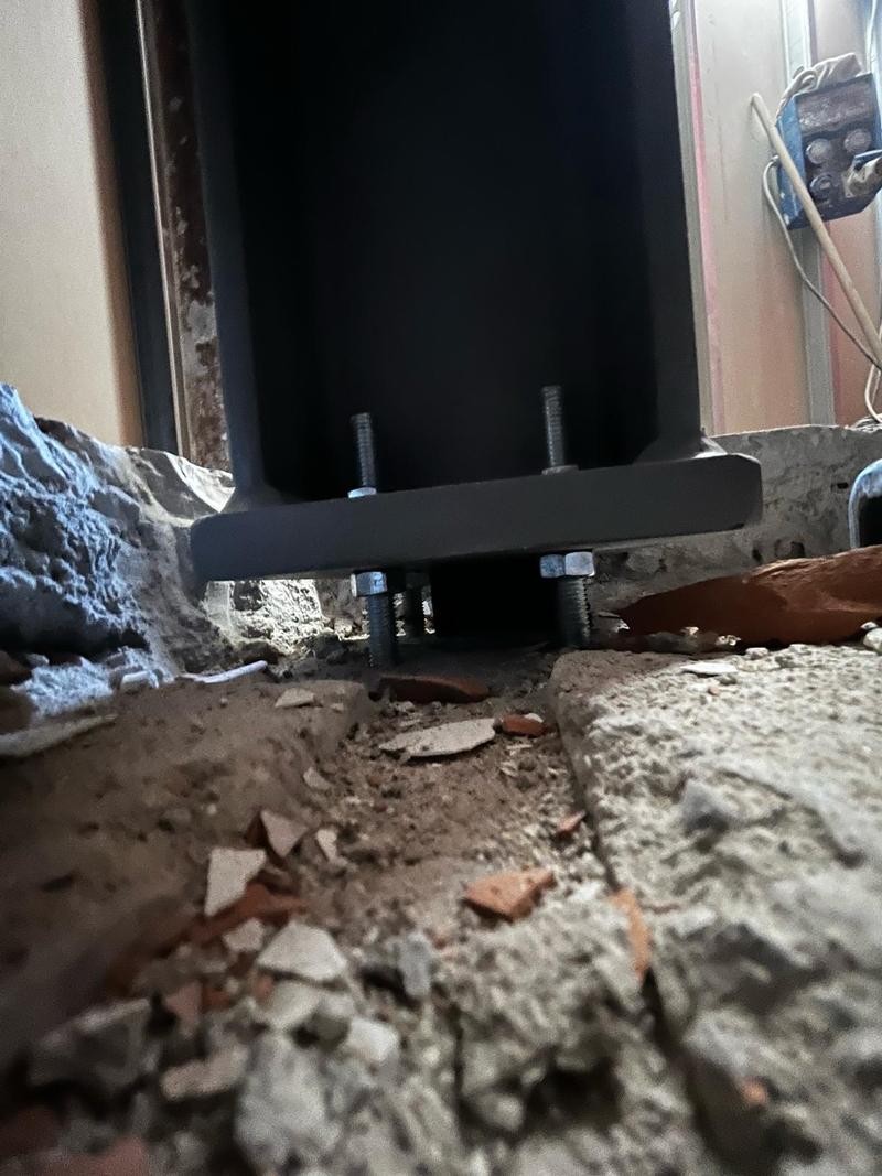 Struttura in acciaio per ascensore